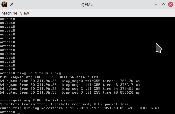 screenshot netbsd